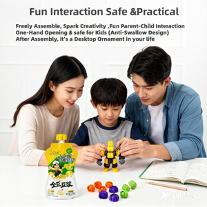 Sữa đậu nành tốt cho sức khỏe đã sẵn sàng để uống đồ uống giàu <span class=keywords><strong>protein</strong></span> và chất xơ - Product Image 5