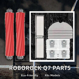 Pour <span class=keywords><strong>Xiaomi</strong></span> <span class=keywords><strong>Roborock</strong></span> <span class=keywords><strong>Q7</strong></span> <span class=keywords><strong>Max</strong></span> <span class=keywords><strong>Q7</strong></span> <span class=keywords><strong>Max</strong></span> + <span class=keywords><strong>Q7</strong></span> <span class=keywords><strong>Plus</strong></span> T8 Robot pièces de rechange brosse latérale principale vadrouille tissu filtre HEPA sac à poussière ménage - Product Image 2