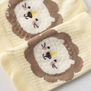 Xiangyi Chaussette Pour <span class=keywords><strong>Bebe</strong></span> été nouveau dessin animé mignon poignées antidérapantes coton protection bébé genouillères pour ramper - Product Image 5