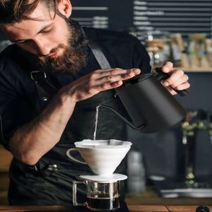 Gooseneck Electric <b>Kettle</b> Digital <b>Control</b> LED <b>Temperature</b> Display Stainless Steel Keep Warm Outdoor Hotel Use Portable Coffee - Product Image 5