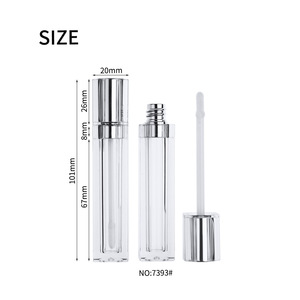 Nuevo tubo <span class=keywords><strong>corrector</strong></span> transparente cuadrado <span class=keywords><strong>de</strong></span> plata 8ml líquido sombra <span class=keywords><strong>de</strong></span> <span class=keywords><strong>ojos</strong></span> esmalte <span class=keywords><strong>de</strong></span> labios embalaje tubo <span class=keywords><strong>de</strong></span> lápiz labial cosmético <span class=keywords><strong>de</strong></span> plástico - Product Image 5