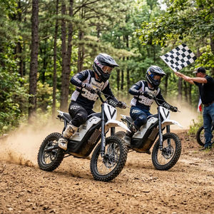 LISTO PARA ENVIAR: Motocicleta Eléctrica Todoterreno E-Ride Pro VIPCOO H2 48V 23AH, Lista para Exportación, Almacén en Reino Unido, UE, EE. UU. y Brasil - Product Image 1