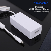 Adaptateur d'alimentation 13.8V 3A UK 230V-50Hz 13.6V AC 13.8V DC chargeur de batterie régulé Compatible avec la connexion de bureau