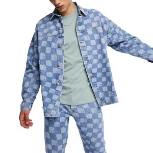 Chaquetas de Mezclilla para Hombre de Alta Calidad, Casuales y Cómodas, Lavado Azul, 100% Algodón - Product Image 1