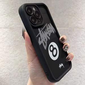 Custodia per telefono all'ingrosso nera 8 Stusy Brand per <span class=keywords><strong>iPhone</strong></span> 17, <span class=keywords><strong>cover</strong></span> in TPU creativa e alla moda per <span class=keywords><strong>iPhone</strong></span> 16 15 14 13 12 <span class=keywords><strong>11</strong></span> Pro Max - Product Image 4