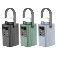 Station d'alimentation solaire portable OEM ODM 100W LiFePO4 avec contrôleur MPPT à onde sinusoïdale pure pour utilisation en extérieur
