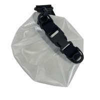 Mochila de Camping Personalizable, Bolsa Seca Transparente para Almacenamiento y Viajes, Impermeable para Deportes al Aire Libre
