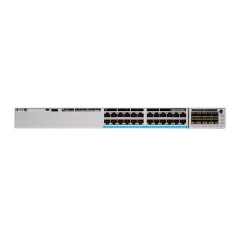 C9300-24UXB-A Cataly 9300 24Port UPOE Deep Buff mGig Network Essentials Stackable Core Network Switch