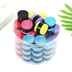Cinta de agarre para raqueta de tenis y bádminton, absorbente del sudor, antideslizante, azul, negro, rojo, morado, amarillo, 026 - Product Image 3