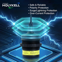 Sensor de Nivel Ultrasónico sin Contacto Holykell para Monitoreo de Tanques de Agua