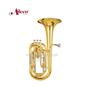 बी बी कुंजी स्टेनलेस स्टील पिस्टन पीला पीतल jinbao baritone (BR1240G)