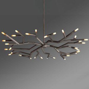 Nouveau Design Jonathan Browning Laiton Moderne <span class=keywords><strong>Rameau</strong></span> Lustre Circulaire Pour Le Salon - Product Image 1