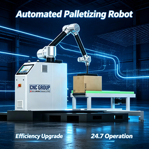 Robot Colaborativo Móvil Integrado para Paletización, Sistema de Paletización Cobot Plug and Play - Product Image 1