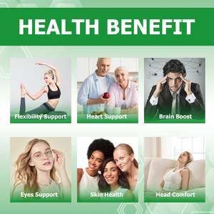 Compléments alimentaires naturels à base de plantes les plus vendus avec vitamine K2 et coenzyme Q10 pour soutenir le bien-être cérébral et cognitif, oméga 3 végétaliens en gélules souples - Product Image 3