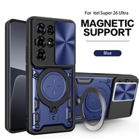 Étui de protection robuste antichoc avec support magnétique pour Itel Super S26 S25 ultra Coque de téléphone portable City 100 Étuis de téléphone