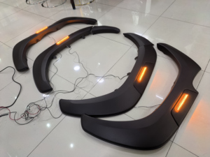 Taishua Pickup Phụ Kiện Xe bánh xe vòm ABS nhựa Fender Flare với ánh sáng cho Hilux Revo bánh xe bùn bảo vệ - Product Image 3