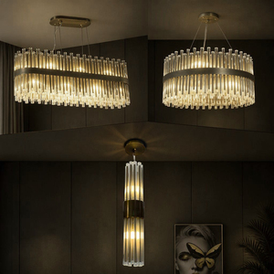 <span class=keywords><strong>Lampadario</strong></span> <span class=keywords><strong>Moderno</strong></span> a Sospensione LED di Lusso con Cristalli, Alta Lucentezza, per Sala da Pranzo e <span class=keywords><strong>Soggiorno</strong></span>, Vendita Diretta dalla Fabbrica - Product Image 1