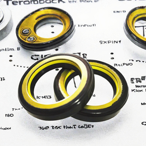Black Yellow O-Ring <b>Seal</b> For Mechanical Applications - Product Image 3