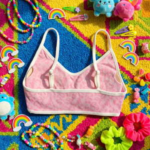 <span class=keywords><strong>Reggiseno</strong></span> <span class=keywords><strong>sportivo</strong></span> da donna con logo personalizzato, stampa leopardata <span class=keywords><strong>rosa</strong></span>, imbottito, senza cuciture, a costine, con spalline regolabili, per yoga, palestra e pilates - Product Image 5