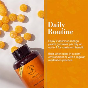 Bonbons pour adultes végétaliens à base de curcuma et de gingembre pour stimuler la santé des articulations, marque individuelle, extrait de curcuma et de poivre noir, dosage quotidien - Product Image 3