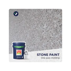 Wanlei Wall Paint Supplier Scrub Resistance Stone Effect Wall Paint