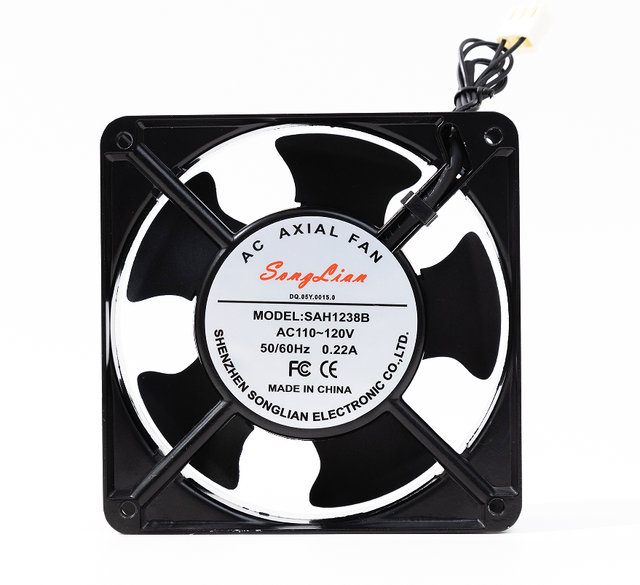 120X120X25Mm 38Mm Dc Ac Ec Cooling Fan 12V 24V 110V 220V Ip55 Ip65 High Static Pressure Silent Pwm Fan for Pc Cabinet