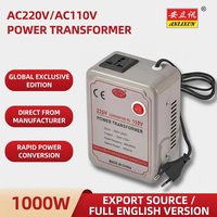 Convertisseur de tension ANLIXUN AC 220V vers AC 110V 1000W, transformateur de voyage, régulateur abaisseur de tension pour utilisation d'appareils à l'étranger