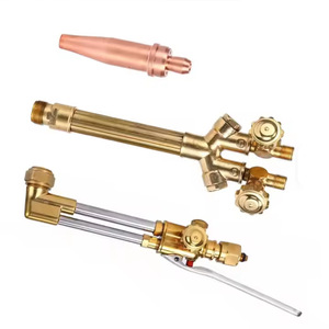 Torche de découpe Harris 6290, type injecteur oxygène-acétylène, interrupteur simple, plaqué cuivre, spécification américaine - Product Image 4