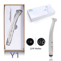Handpiece turbin gigi kecepatan tinggi, Handpiece baja tahan karat dengan 4 lubang semprot antarmuka Borden