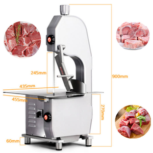 New Industrial Commercial <b>Bone</b> <b>Sawing</b> Machine Semi Automatic Adjustable Thickness Food Grade Stainless Steel Meat Rib Cutting - Product Image 1