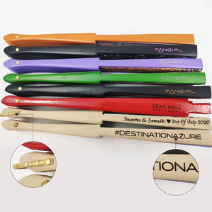 Bsbh โฮโลแกรมสะท้อนแสงสีรุ้งพัดแบบสั่งทำพัดมือพัดพลาสติกพีวีซีสีดำขนาดใหญ่พับได้สำหรับงานแต่งงาน - Product Image 5