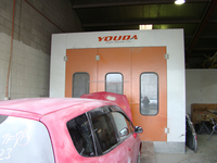 Cabine de four de peinture de voiture haute fiabilité/salle de peinture/peinture de voiture de cabine de pulvérisation