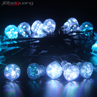 Lampes LED RGB à points programmables DC24V 45mm IP67 étanches pour parcs d'attractions, production en usine