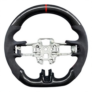Volante Deportivo de Fibra de Carbono Forjado con Base Plana en Forma de D para Ford Mustang 2015 2016 2017 2018 2019 2020 2021 <span class=keywords><strong>2022</strong></span> 2023 - Product Image 6