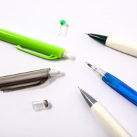 Ensemble de crayons mécaniques colorés en plastique de 0,5 mm, directement de l'usine, pour enfants et étudiants