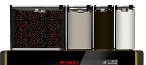 Máy pha cà phê thương mại Dr.Coffee New Arrival Coffee Center màn hình cảm ứng 10.1 inch với 3 ngăn chứa bộ<span class=keywords><strong>t</strong></span> - Product Image 6