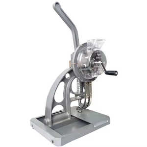 Macchina occhiellatrice in metallo per fai da te, utensile a pressione manuale per occhielli in pelle, macchina punzonatrice 10mm/12mm - Product Image 1