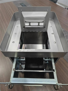 Cortadora de Carne Eléctrica Automática de Acero Inoxidable para Rebanar, Triturar y Cortar en Cubos, para Cocina Comercial de <span class=keywords><strong>Restaurante</strong></span> - Product Image 4