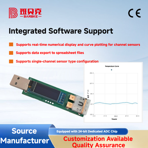 Módulo de Adquisició<span class=keywords><strong>n</strong></span> de Datos con Termopar USB de Alta Velocidad, Tipos <span class=keywords><strong>B</strong></span>/E/J/<span class=keywords><strong>K</strong></span>/<span class=keywords><strong>N</strong></span>/R/S/T/C, Compatible con Software para Uso Industrial y de Laboratorio - Product Image 4