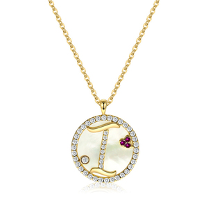 SGARIT-colgante de Plata de Ley 925 con <span class=keywords><strong>letra</strong></span> <span class=keywords><strong>E</strong></span>, joyería para mujeres - Product Image 5