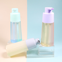 Ouxinmay Offre Spéciale bouteille emballage Double Tube Lotion shampooing pompe bouteille pour soins de la peau haute qualité double chambre en plastique