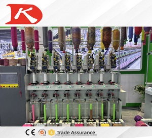 เครื่องจักรทอผ้าคิงคังดาจากโรงงานโดยตรง เครื่องบิดเส้นด้ายแบบฟลัฟฟิ่ง ระบบ PLC แกนกลาง 80 แกนหมุนสูงสุด สำหรับเส้นใยฝ้าย - Product Image 3