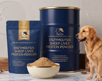 Améliorateur de saveur naturel, peptide enzymatique hydrolysé de foie de mouton, booster protéiné, fonctionnel pour reptiles et oiseaux