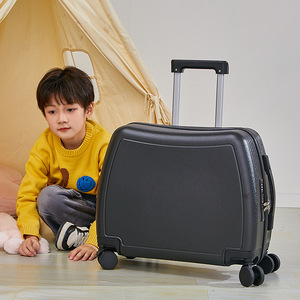 Valise pour enfants pouvant servir de jouet à roulettes, adaptée aux filles, petite valise de cabine ultra-légère de 18 pouces, avec roulettes de voyage. - Product Image 4