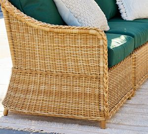 U-Shaped <b>8</b>-<b>Piece</b> Outdoor Sectional Luxury Customize Garden <b>Patio</b> Lounging Rattan Furniture - Product Image 3