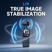 4K Cep Aksiyon Kamerası Taşınabilir El Tipi Kamera EIS Titreşim Engelleme Dokunmatik Ekran Kaydedici WiFi Mini Spor Kamerası Vlog Osmo3 64GB