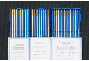 Electrodo de Tungsteno WL-20 AZUL 3/32\" <span class=keywords><strong>para</strong></span> Soldadura TIG, Paquete de 10 (2% Lantano) China - Product Image 5