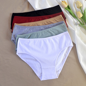 Culottes Taille Haute en Coton pour Femmes Rondes, <span class=keywords><strong>Sous</strong></span>-Vêtements Féminins Gros Succès <span class=keywords><strong>Amazon</strong></span> pour l'Europe et les États-Unis - Product Image 3