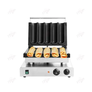 Sanduíche elétrico comercial que faz a máquina/máquina japonesa do padeiro do sanduíche para a venda