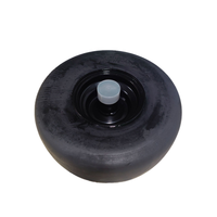 15x6.00-6 pneu sans plat et ensemble de roue en acier roulement en caoutchouc Durable pour tondeuse à gazon d'équitation